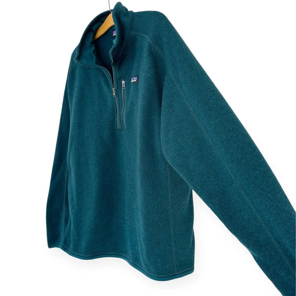 Patagonia • Better Sweater 1/4 Quarter Zip Pullover Fleece Teal